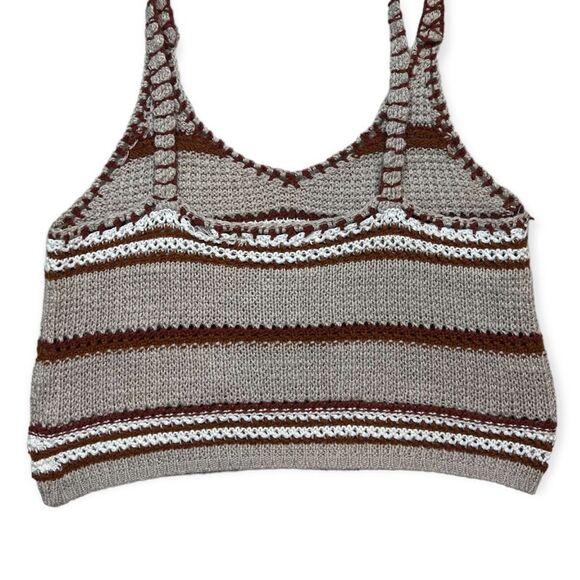American Eagle crochet crop tank top - Picture 6 of 11